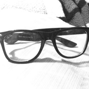 Ray ban wayfarer clear lenses no scrip