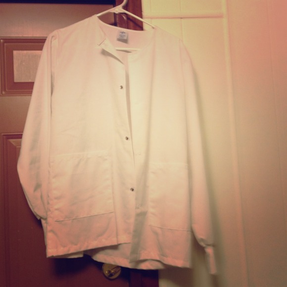 White lab coat-never worn