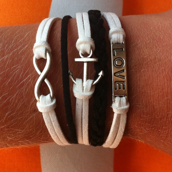 anchor love bracelet
