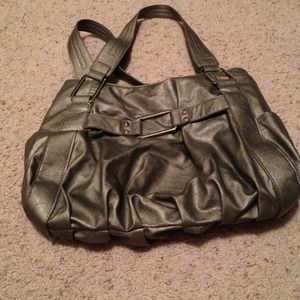 Beautiful silver purse.