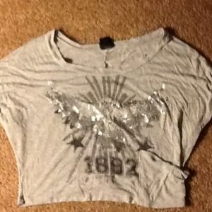 Crop t-shirt from buckle never worn