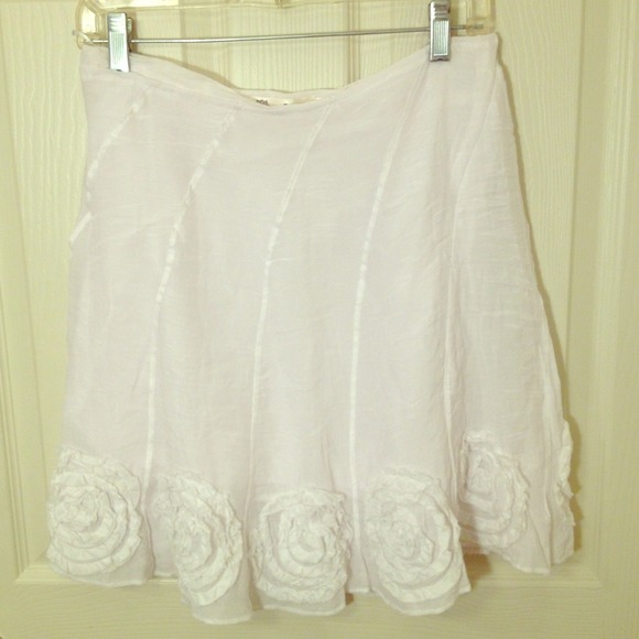 🚫RESERVED🚫 white skirt and shirt bundle!