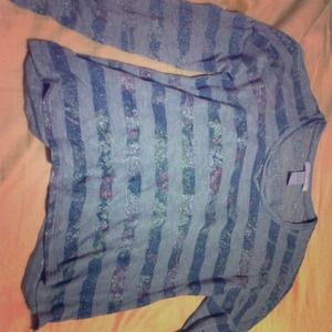 Like New Long Sleeve Sparkly Tee