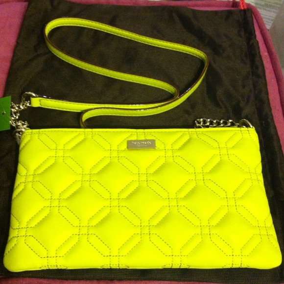 kate spade Handbags - NEW Kate Spade Yellow Crossbody