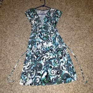 Cowl neck dress