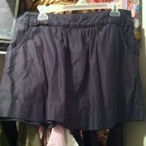 J.Crew lightweight denim skirt
