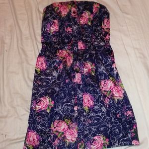 Floral print dress