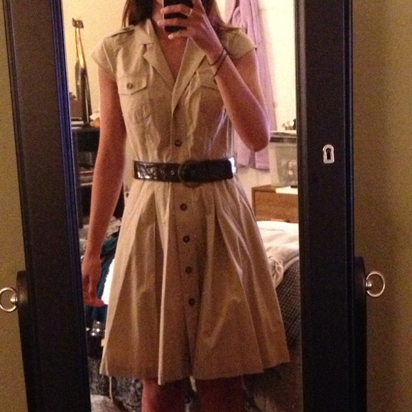 RESERVED BUNDLE Safari Style Dress and Boots