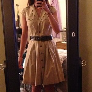 RESERVED BUNDLE Safari Style Dress and Boots