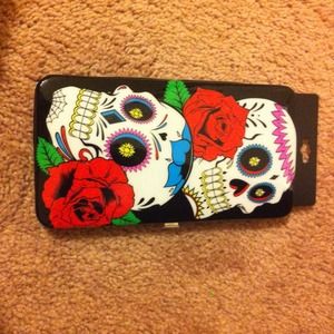 Hot Topic Sugar Skull Wallet (NEW)