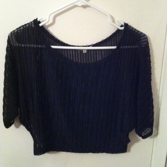 ❎ sold! XS mesh see thru charlotte russe top❎