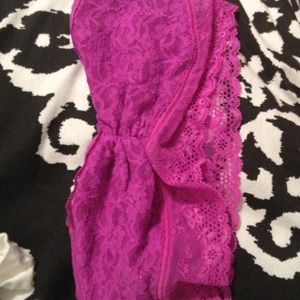 Purple Lace Bandeau