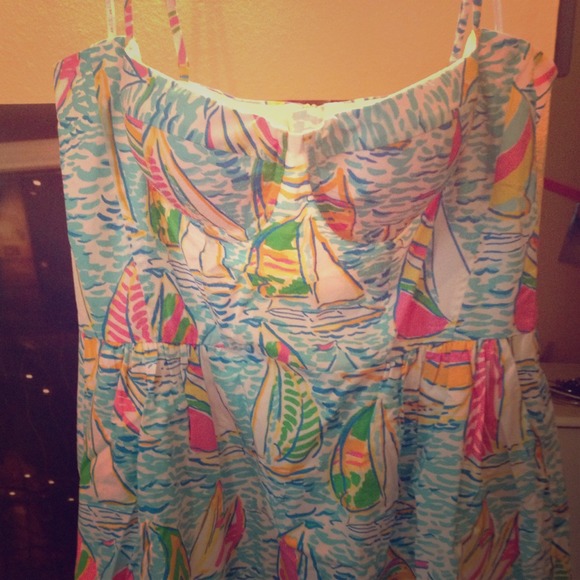 Lilly Pulitzer Dresses & Skirts - BNWT Lilly Pulitzer dress "You Gotta Regotta" 🎀