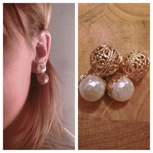 Vintage Clip On Earrings