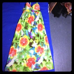 **SOLD** Floral Maxi Dress