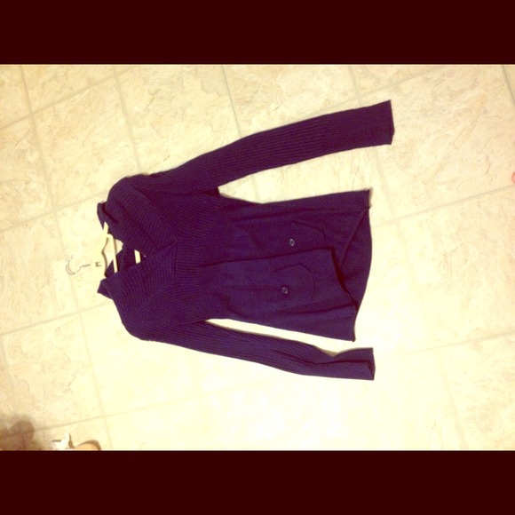 Navy blue sweater