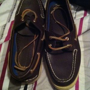 👞REDUCED👞Chocolate Brown Sperry Topsiders