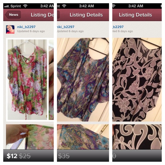 3 shirt bundle for @vele ☺