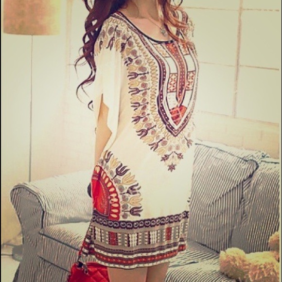 🚫SOLD🚫Bohemia Nation Retro Beach Dress