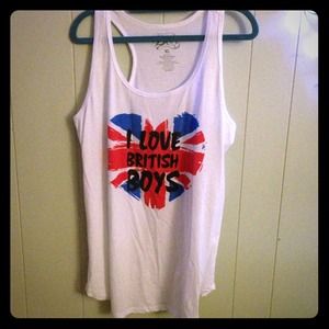 RACERBACK TANK FROM DEHLIA'S.