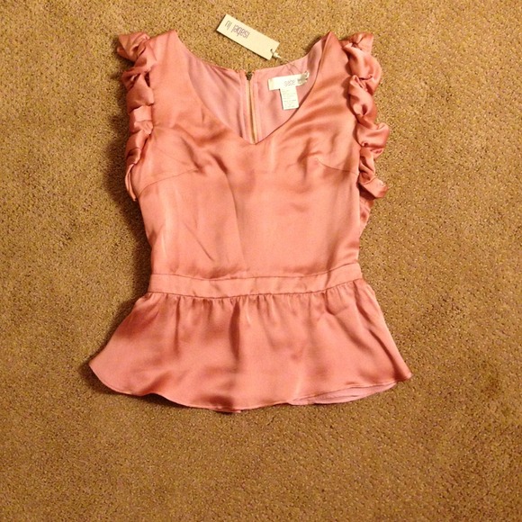 SOLD - ADORABLE Isabel Lu Silk Top Sz S - SOLD OUT