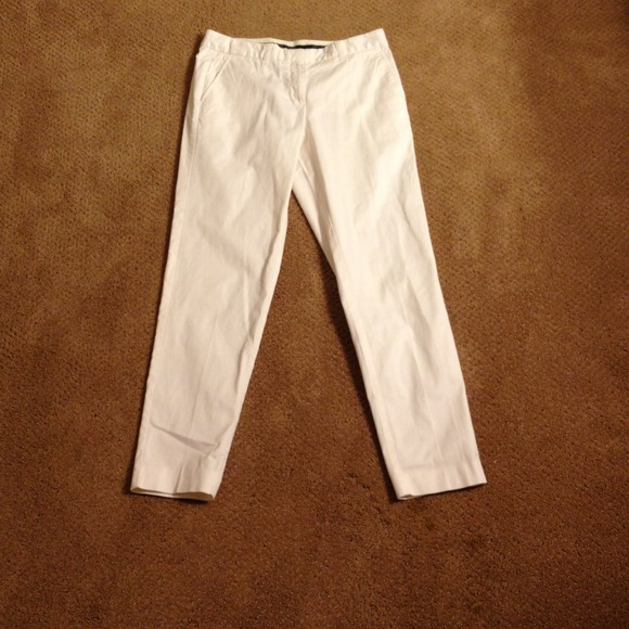 SOLD - BRAND-NEW Jack Rogers white cotton pants