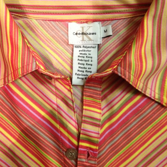 CK Calvin Klein Woman's Multicolored Top - Picture 2 of 4