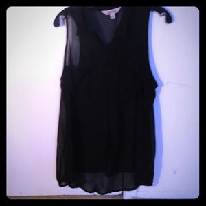 Black sheer tank!