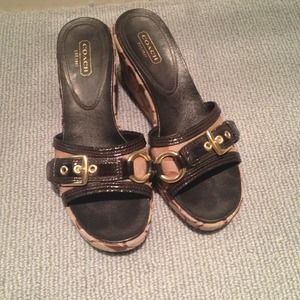 Coach Wedge Heels