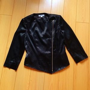 BUNDLE Black blazer and wallet