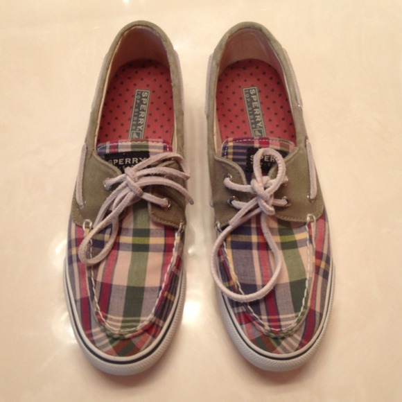 Plaid Sperry Top-sider