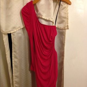 Reduced! Pink kim kardashian collection bebe dress