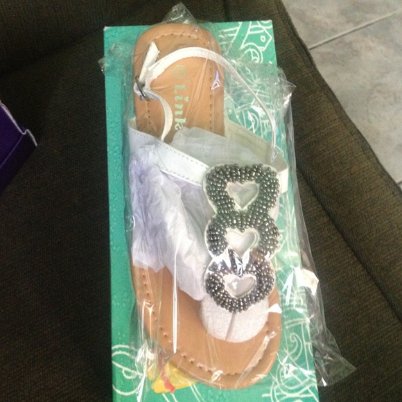 New heart sandals