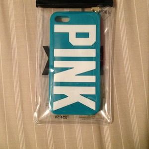 PINK IPhone 5 Teal Glow In The Dark Case