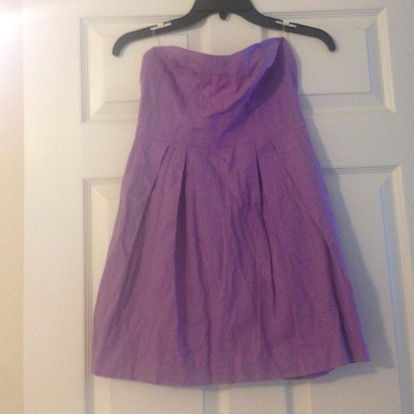 Purple linen sundress - Picture 4 of 4