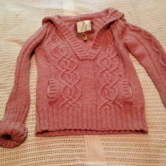 Soft pink sweater