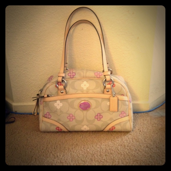 💯Coach Peyton Clover Satchel
