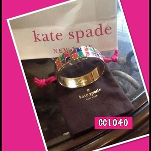 Kate spade gold plated arm candy Hold