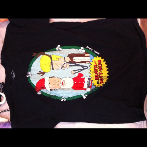 Bevis butthead Christmas shirt
