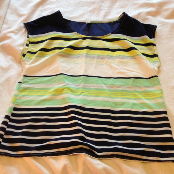 Striped old navy shirt