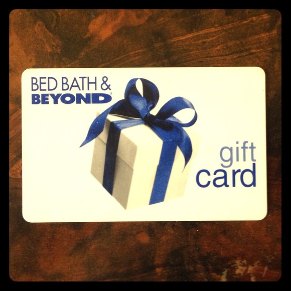 ❌Sold in Bundle❌Bed Bath & Beyond $20 Gift Card.