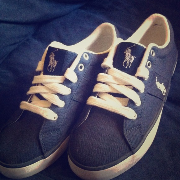 Dark Blue Polo shoes