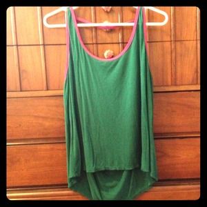 ❌SOLD Crop top low back tank top.