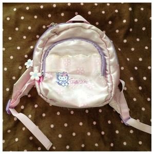 Hello Kitty pink toddler backpack