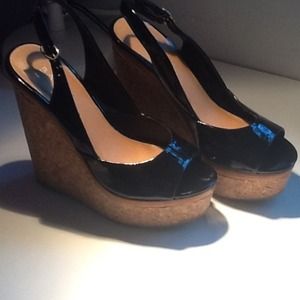 Sale!!!! Cork wedges by Baker