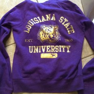 Victoria's Secret LSU zip hoodie/jacket