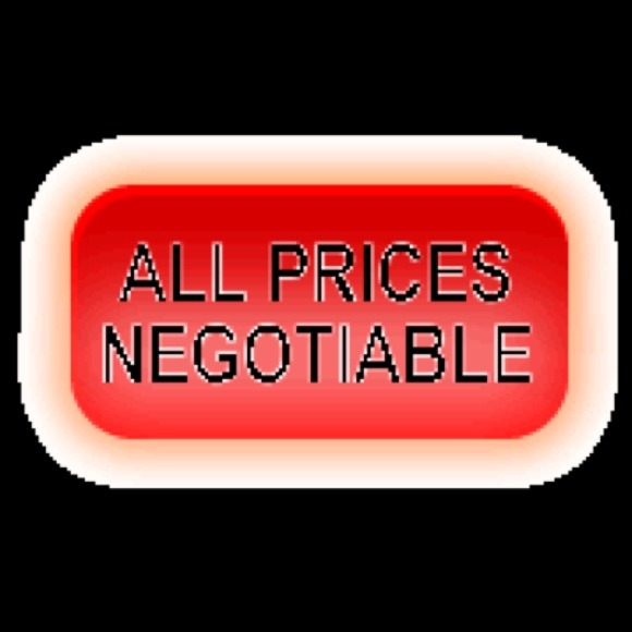 All prices are negotiable! Make an offer today!!!