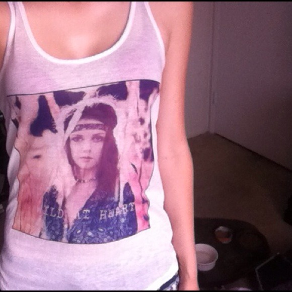 Wild At Heart Racer Back Tank
