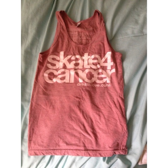 Skate4cancer tanktop