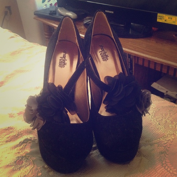 Black heels